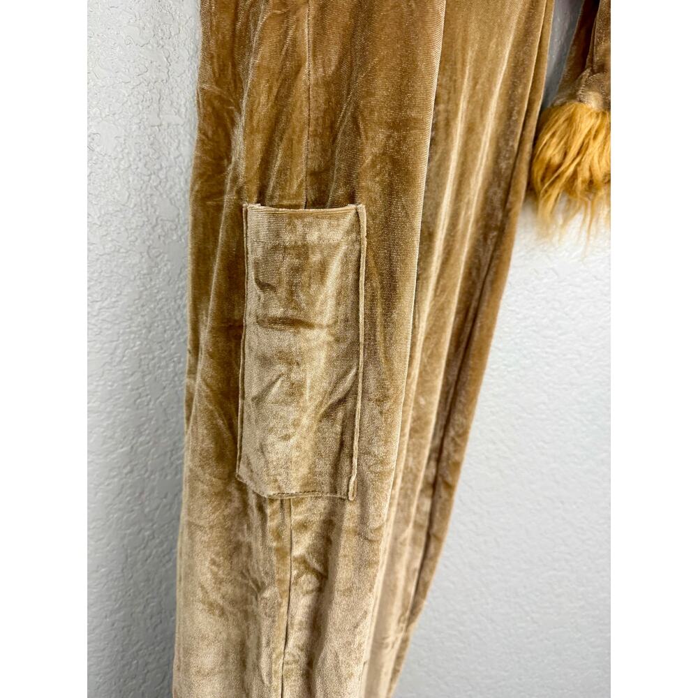 Tipsy Elves NWT Lion Costume Faux Fur Bodysuit M Halloween Party Cosplay Cute - Picture 4 of 12